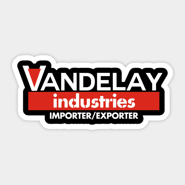 Vandelay Industries Sticker by CarbonRodFlanders